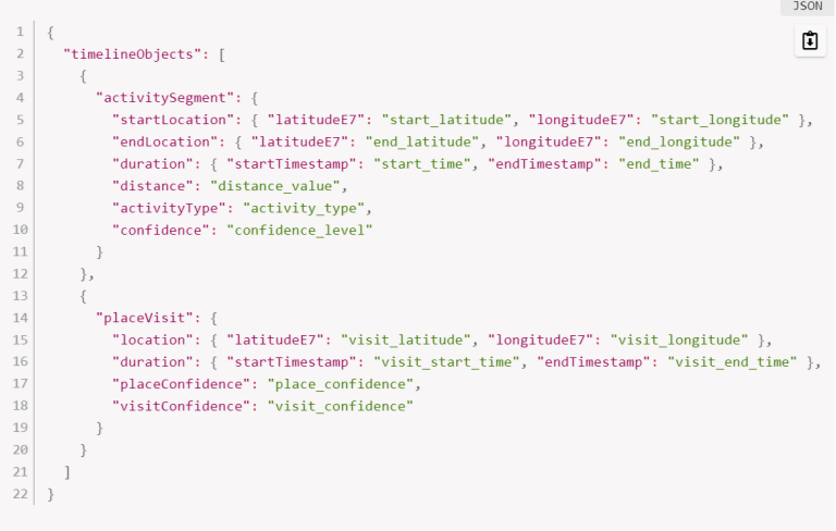 GoogleMAPのバックアップファイル（JSON）形式は単純にCSVに変換して、取り込めば履歴を閲覧可能。方法を解説。
