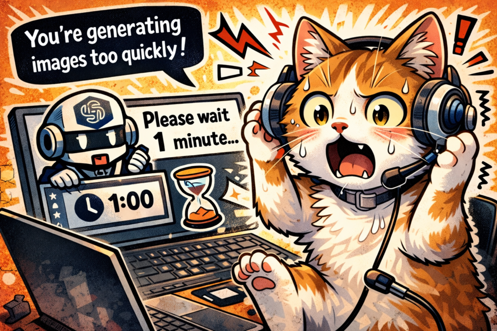 Why ChatGPT Shows “You’re generating images too quickly” and How to Fix It
