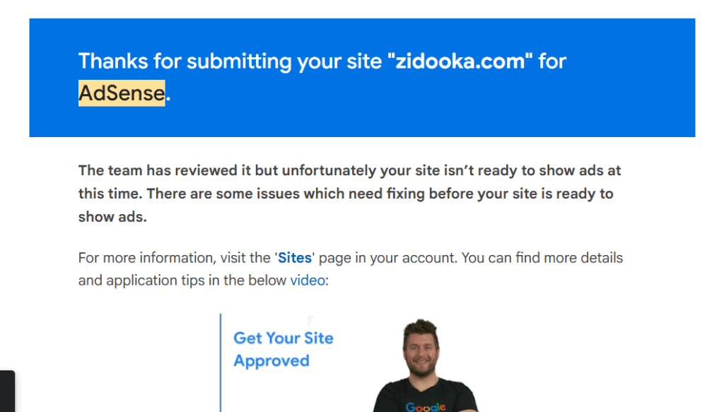 AdSenseに落ち続けたブログが、プライバシーポリシーと連絡先を載せただけで一発合格した話