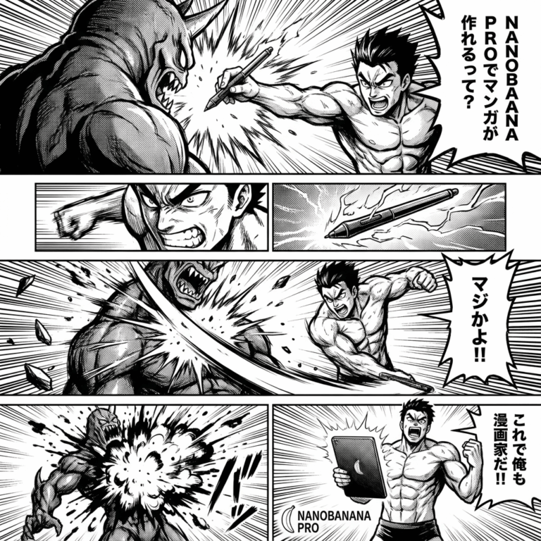 nanobanana pro × WordPress！誰でも使える「AIマンガ自動生成ツール」公開しました