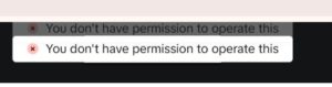 TikTok Ads Permission Error