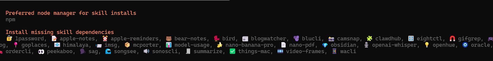 Clawdbot skill install