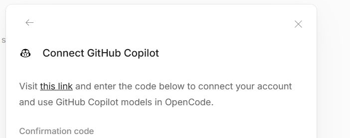 Connect Provider画面